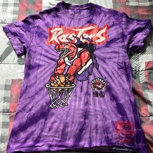 purple raptors tee